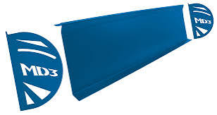 Five Star Racecar Bodies Spoiler Right Side Kit MD3 Blue